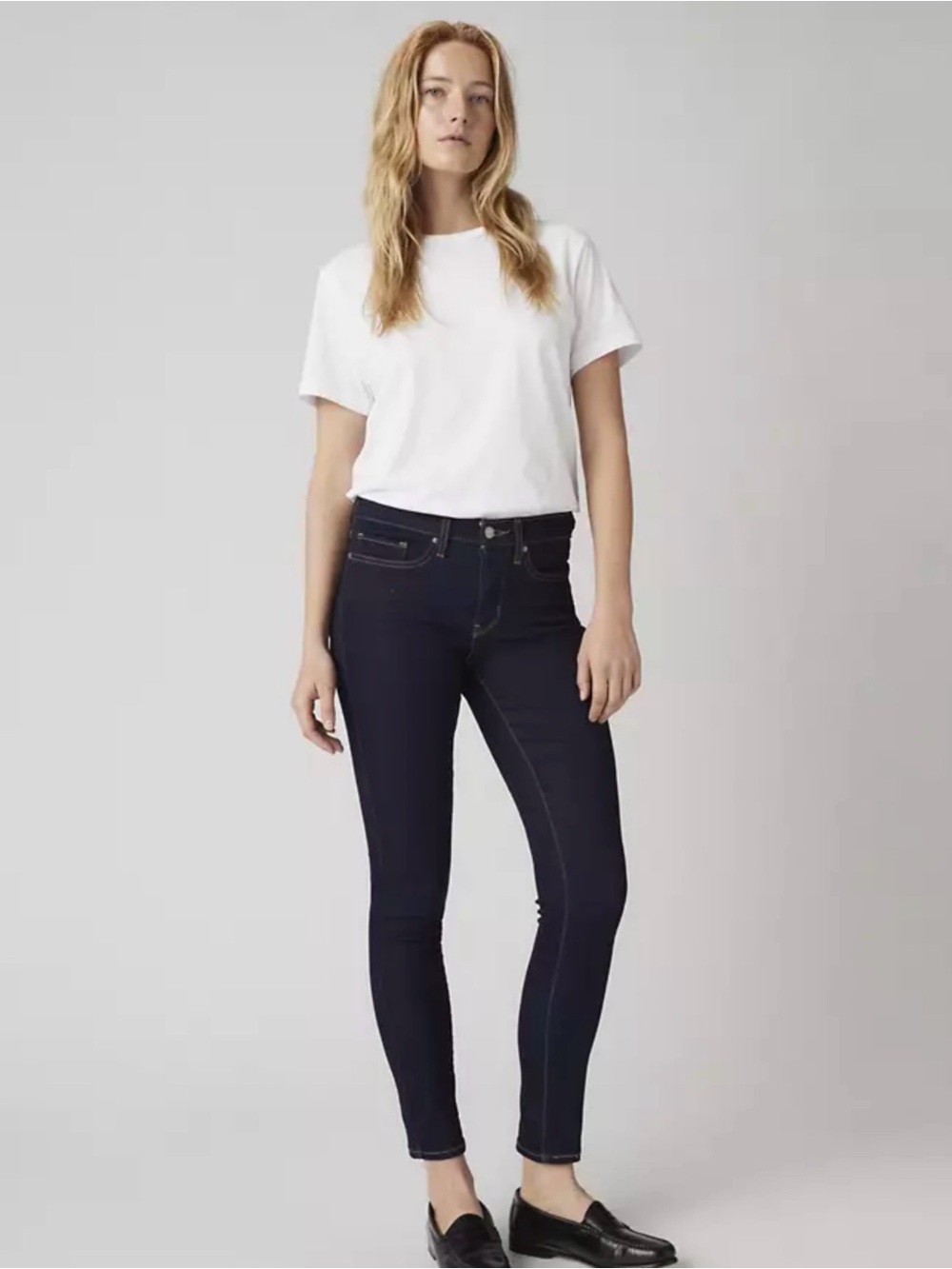 Women's new Levi’s 311 Shaping Skinny in washed black